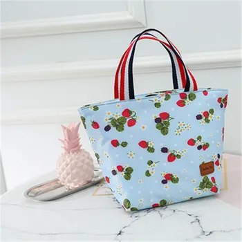 

Large Capacity Waterproof Portable Picnic Insulated Food Storage Box Tote Oxford Fabric Lunch Bag For Women New