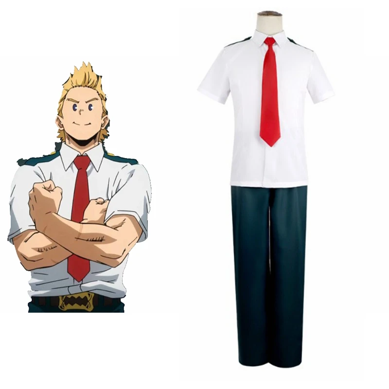 

Anime My Hero Academia High School Cosplay Costumes Daily Midoriya Izuku Bakugou OCHACO URARAKA Uniform