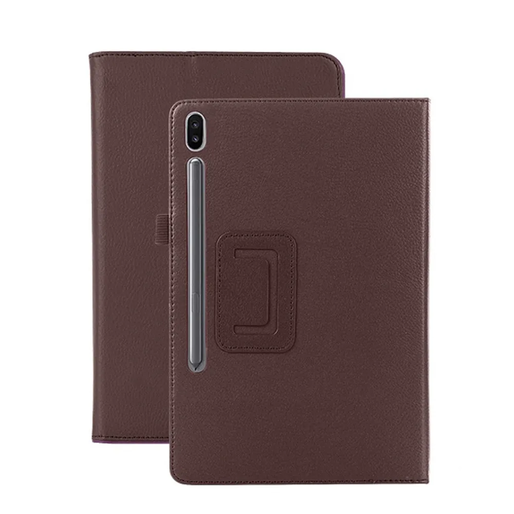 Лучшие продажи продуктов для samsung Tab S6 10,5 SM-T860 T865 Магнитный PU+ кожаный чехол-подставка поддержка прямой доставки