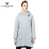 GASMAN 2022 Women's Hooded Warm Jacket Winter Long Fashion Coat Hooded Warm Parkas Pluse Size Female New Winter Collection 1902 ► Photo 2/6