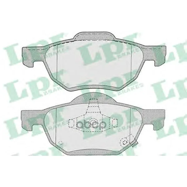 Колодки Тормозные Honda Accord 2.0/2.2/2.4 03 Передние Lpr 05p1211 Lpr арт. 05P1211