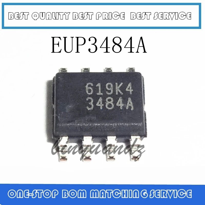 20 шт EUP3484AIDR EUP3484AIDR1 лапками углублением SOP-8