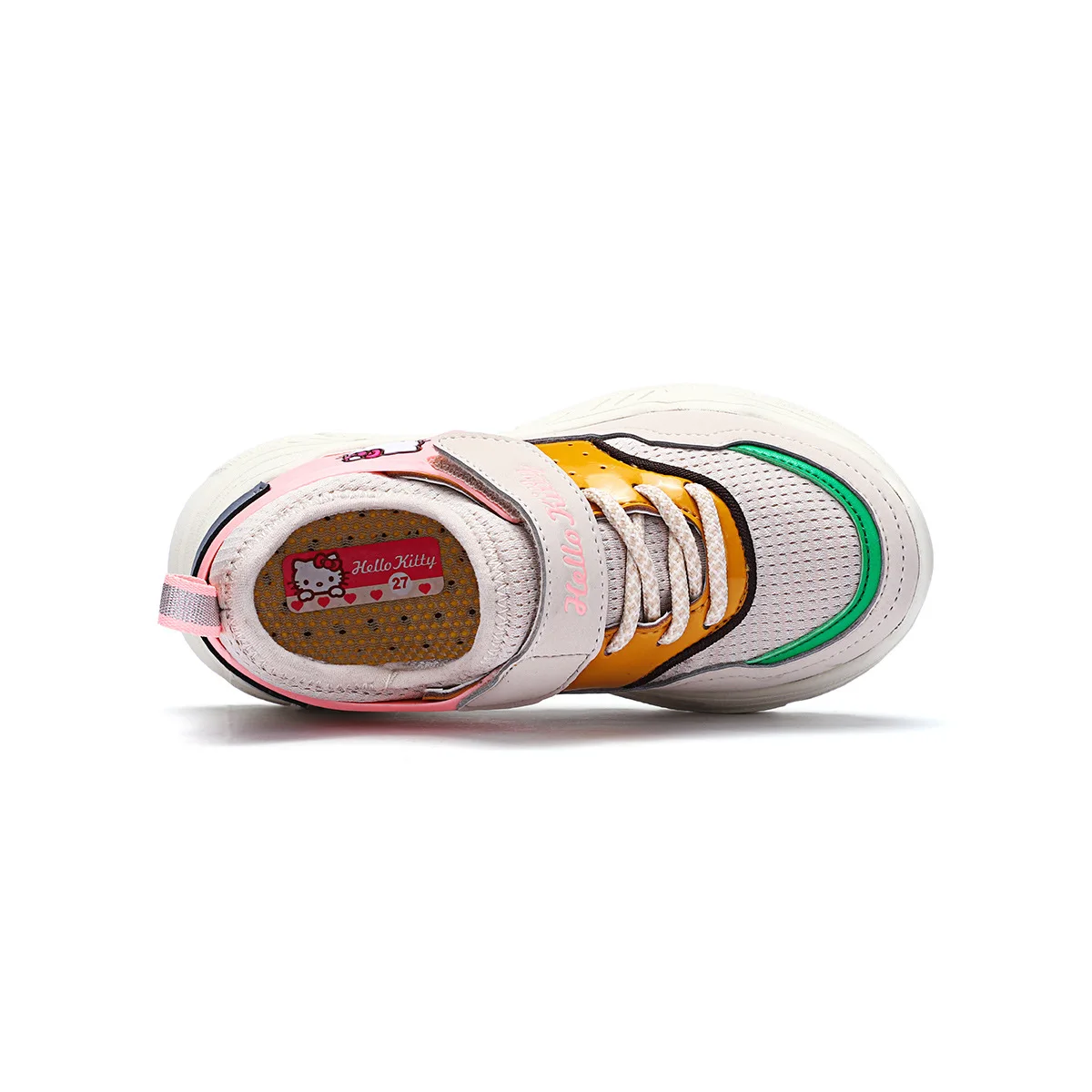 

Hello kitty CHILDREN'S Shoes Spring And Autumn Children's Glitter Embellishment Velcro GIRL'S Shoes Girls' Casual Shoes