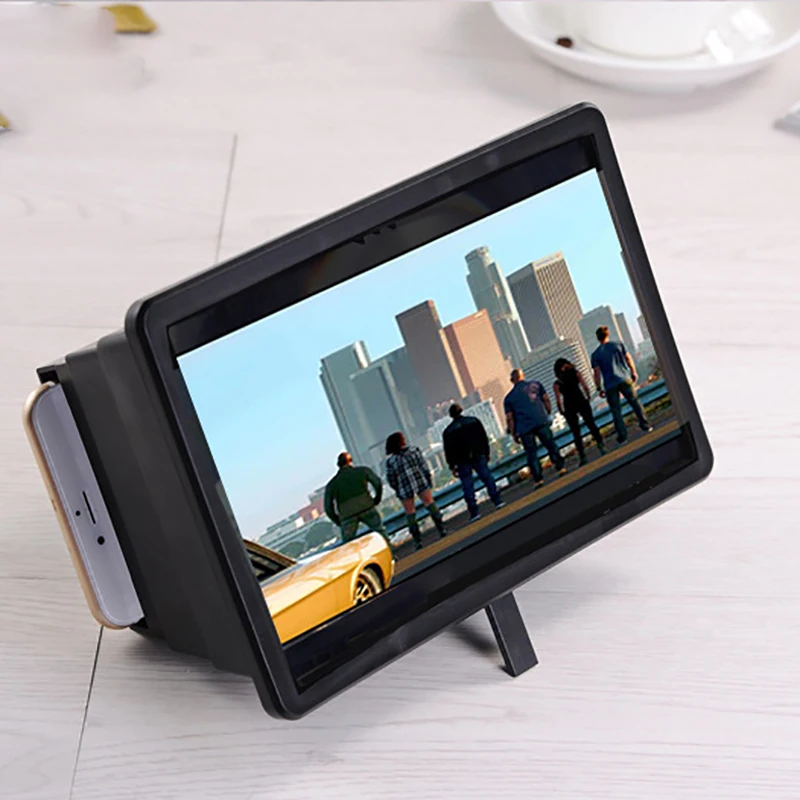

Frame ABS Portable Video Enlarge Smartphone Screen Magnifier Clear Amplifiers HD Projector Stand Holder Bracket