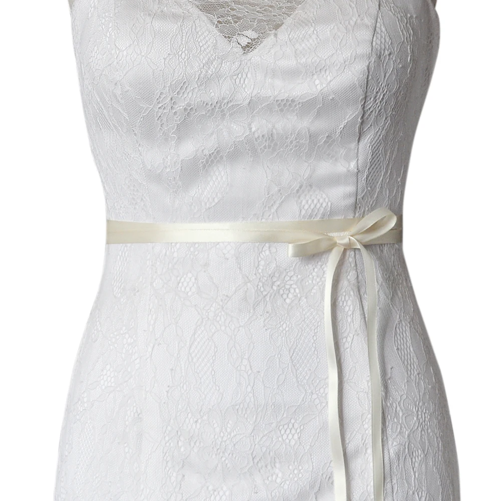ivory TOPQUEEN S217A тонкий Кристальный свадебный пояс, ремни подружек невесты для платья, пояс с поясом для платьев, черные сари для женщин, пояс с драгоценными камнями - Цвет: ivory