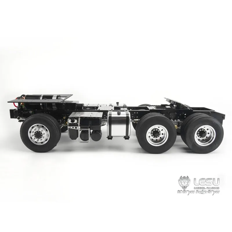 Металлическое шасси LESU Benz 6x6 1/14 для радиоуправляемого трактора TAMIYA 1851