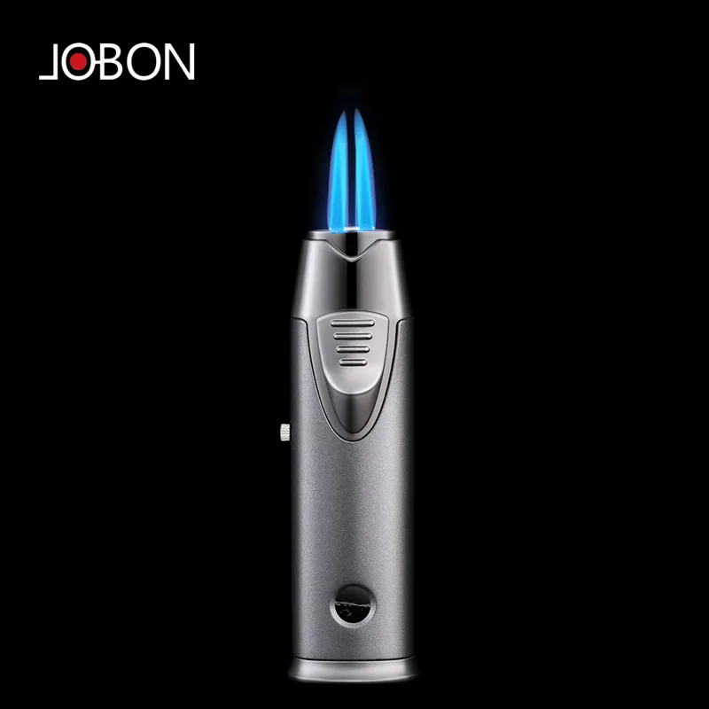 Torch Turbo Gas Lighter Butane Windproof Metal Jet Cigar Cigarette Pipe Start Flame Powerful Gadgets For Men Technology | Дом и сад