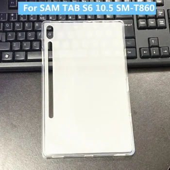 

For Samsung Tab S6 Gel Case for Samsung Galaxy TAB S6 SM-T860 T860 T865 10.5 Transparent Silicone TPU Clear Soft Tablet Case