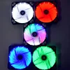 Olskord – ventilateur de boîtier LED, 120mm, éclairage RGB, boîtier ultra-silencieux, 4 broches, refroidisseur CPU, radiateur ► Photo 2/6