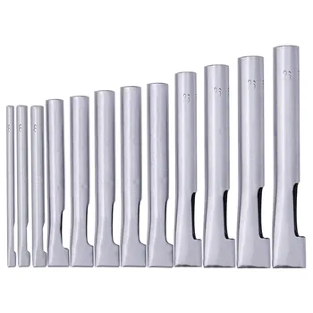 

Nonvor 1PCS Oval Shape Hole Punch Cutter Set Belt Watch Banding Gasket Round Hollow Hole Punch DIY Tools