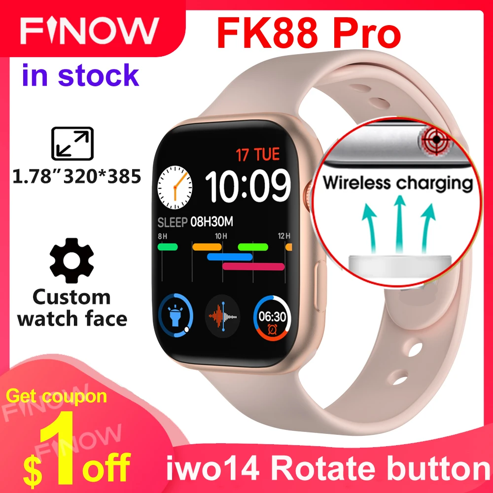 2021 Finow Fk88 Pro Smartwatch Pk Y20 W66 Fly5 Relogio Inteligente Wireless Charge Custom Watch Face Bt Smart Watch Series 6 Smart Watches Aliexpress