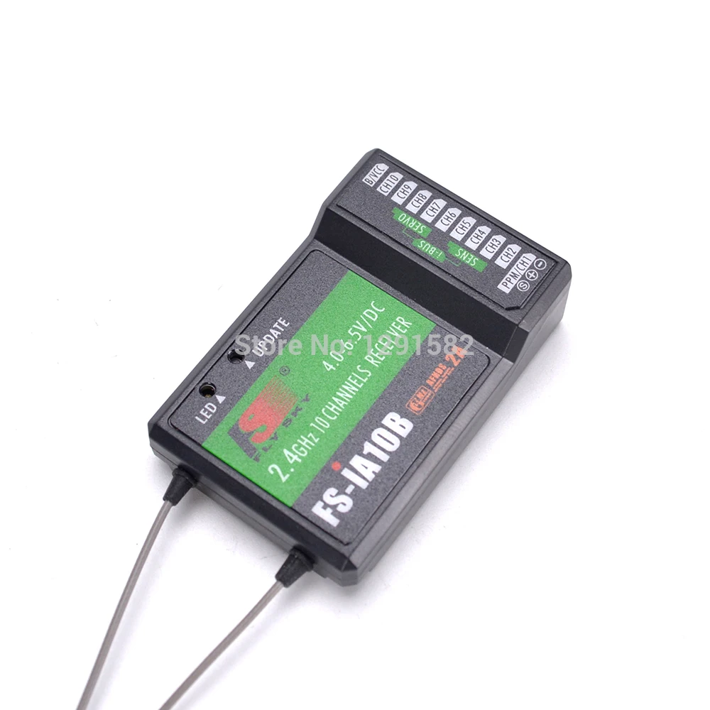 

Hot Flysky 10ch Receiver FS IA10B for Transmitter FS-I10 FS-I6S FPV RC Heli Plane Quadcopter drone