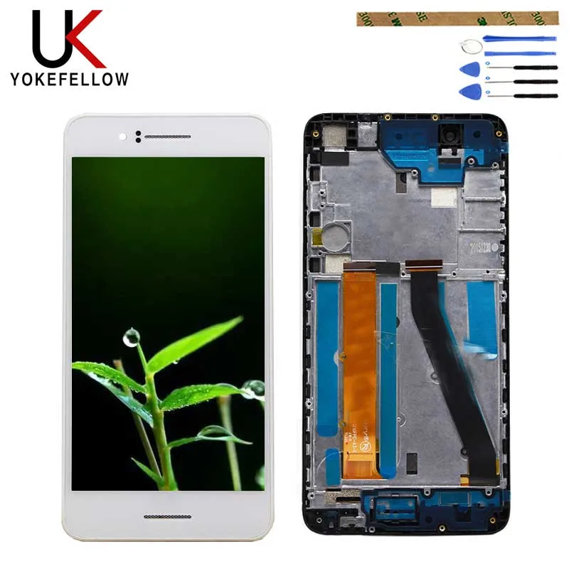 

Chan 5.5" For HTC Desire 728 728G LCD Display Touch Screen Digitizer Assembly With Frame Replacement For HTC 728 728G LCD