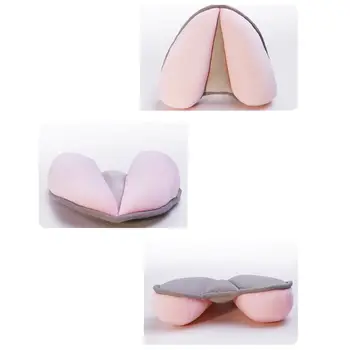 

Soft Memory Foam Bedding Lumbar Pillow Lower Back Pain Relief Yoga Massage Travel Backrest Support Cushion Heart Shaped X5XC