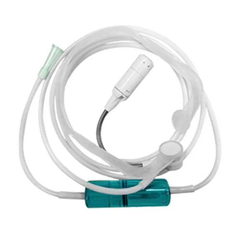 

Headset Nasal Type Oxygen Cannula 2m Silicone Straw Tube Concentrator Generator