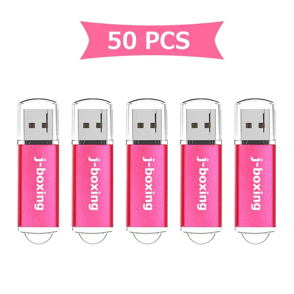 J-boxing 50 шт. 256 Мб USB Memory Stick флеш-накопитель прямоугольник Thumb карта флэш-памяти для ПК ноутбук планшет MacBook 8 цветов