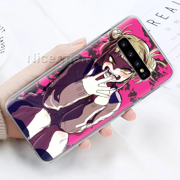 Чехол для телефона My hero Academy Himiko Toga для samsung Galaxy S10e S10 Plus S8 S9 Note 10 Plus 8 9 S6 S7 Edge Твердый Чехол - Цвет: 07