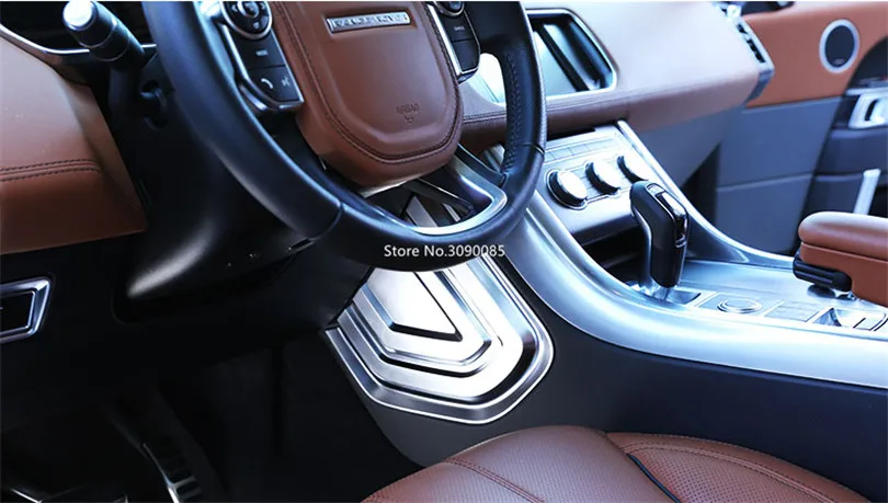 ABS Хромированная панель управления u-образная Накладка для Land Rover Range Rover Sport автомобильные аксессуары