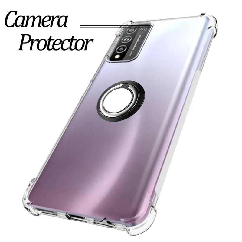 capa стекло + кольцом чехол для хонор 10 х лайт чехлы на honor 10x lite huawei 10i glass honor10 honr x ай