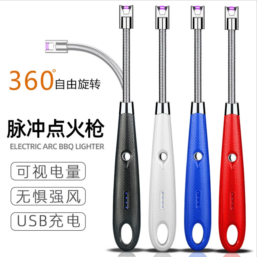 USB-зажигалка с импульсным дуговым зажиганием кухонная горелка зажигалка для