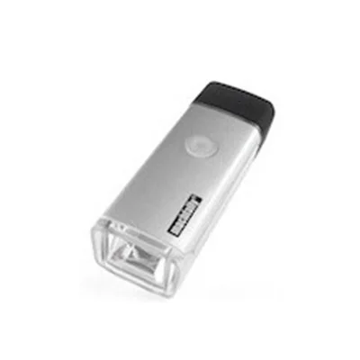 Передняя фара для велосипеда USB зарядка 4 режима светодиодный Предупреждение безопасности высокий яркий передний свет горный велосипед Открытый Велоспорт водонепроницаемое устройство - Цвет: Silver