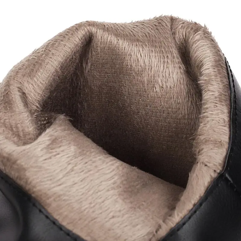 FITWEE Plus Size 31-47 Women High Heel Boots Winter Warm Fur Knee High Boots Women Pointed Toe Zipper Designer Shoes Women