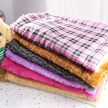 

Winter Kennel Cat Fleece Cotton Material Cat Dog Blanket Soft Touch Puppy Bed Pet Blanket Soft Warm Flannel Pet Mat