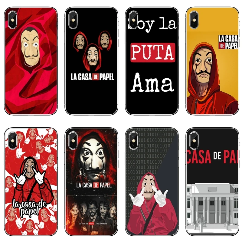 Чехол La Casa de papel face для Xiaomi Redmi Note 6 5 5A 4 3 pro S2 plus 6A 4A 4x Pocophone F1 | Мобильные телефоны и