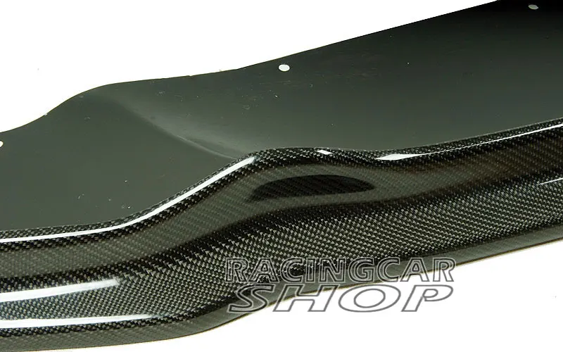 AK Style Real Carbon Fiber Front Lip Spoiler For BMW 5-SERIES F10 MTech Msport Front Bumper 2011UP
