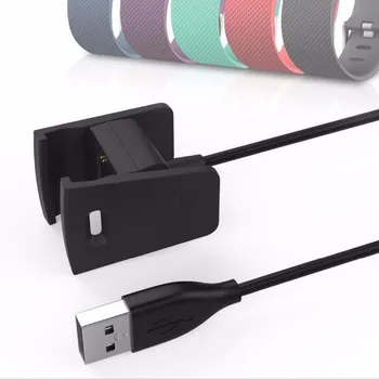 

Dock Charger Adapter Stand USB Charging Cable Cord Replacement for Fitbit Charge 2 charge2 Smart Bracelet Wristband Accessories