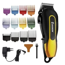 Беспроводная Машинка для стрижки волос, профессиональная перезаряжаемая машинка для стрижки волос, электрический триммер для волос, мощная Парикмахерская