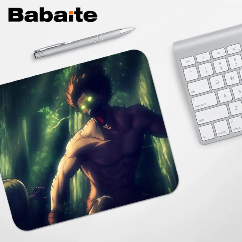 Babaite, высокое качество, атака на титанов, сделай сам, дизайн, игровой с узором, коврик для мыши,,, игровой коврик для мыши, игровой коврик для мыши