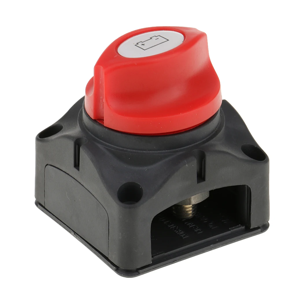 

Battery Disconnect Switch Waterproof Master Isolator Cut Off Kill Switch for RV Battery Marine Boat Car Vehicle 275/1250 Amps