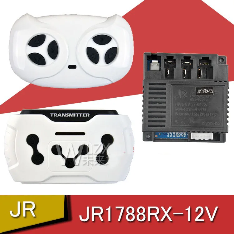 Kit De Modification Voiture électrique Enfant 12V Avec Télécommande 2,4G - Câblage Complet Pour RX23, RX37, RX30, Facile à Installer Soi-même - 12