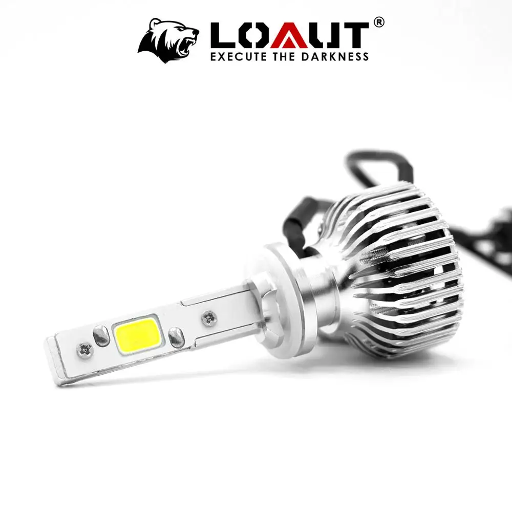 LOAUT 880 H27 881 светодиодный налобный фонарь 70 Вт 6000K COB 12V 24V 8000LM люсис привело para Авто Canbus аксессуары для фар