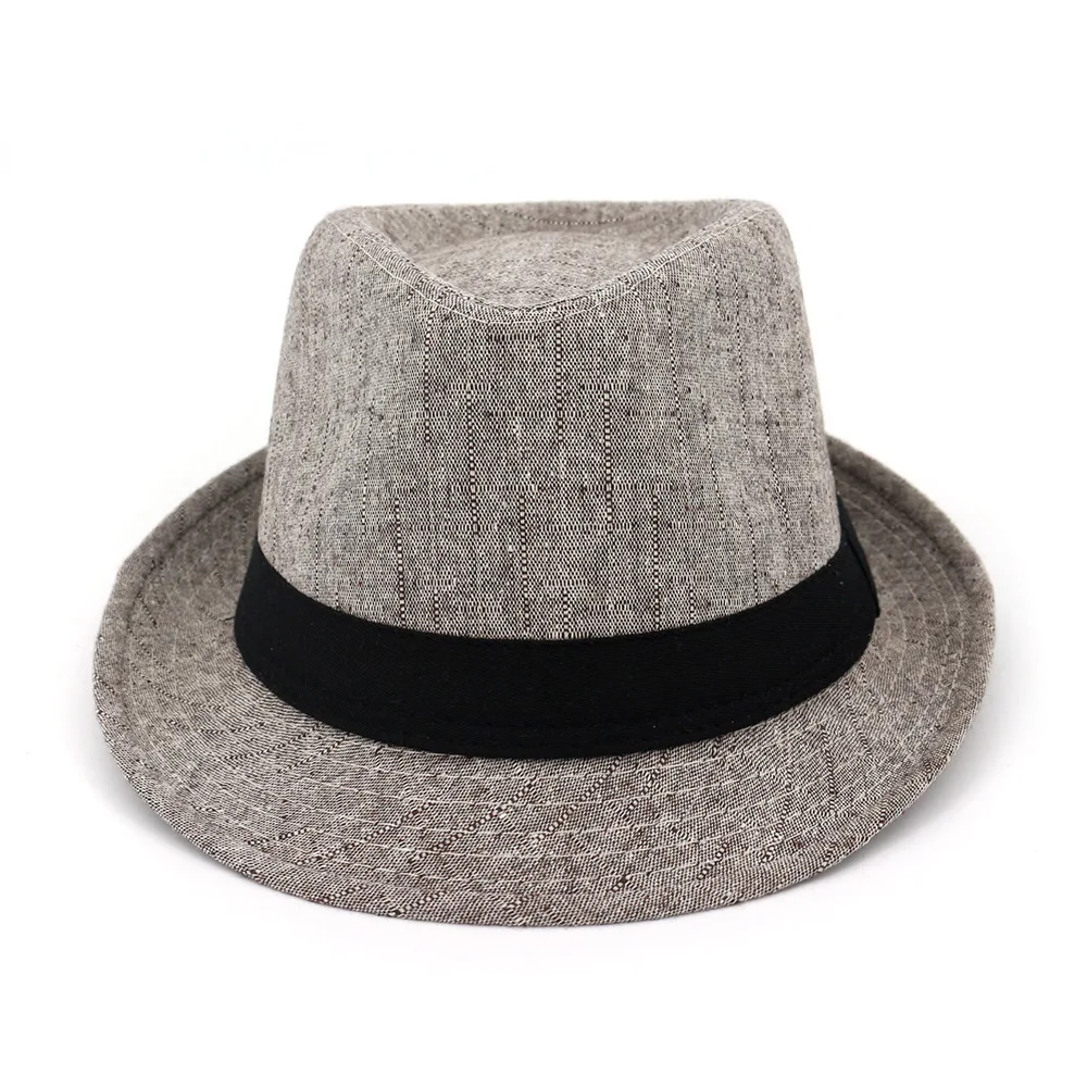 Осенне-зимняя однотонная мужская Шляпа fedora шерстяной джазовый головной убор Женская Мужская Панама Шляпа fedora зимняя фетровая шапочка черная шляпа с ленточкой