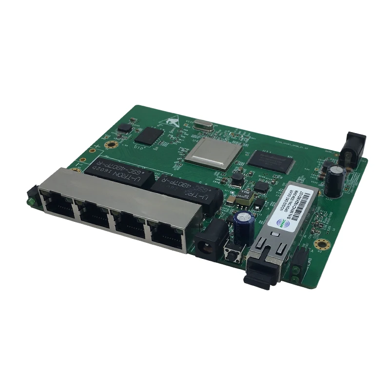 Free shipping FTTB 4-Port Gigabit reverse PoE Gpon onu  EPON ONU sfp  REverse POE  GPON ONT