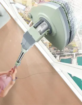 

Flooring Tools Window Scrubber Cleaning Tool Plastic Handle Steel Push Squeegee Shower Broom Silicone Water Glass Wiper KK60WC