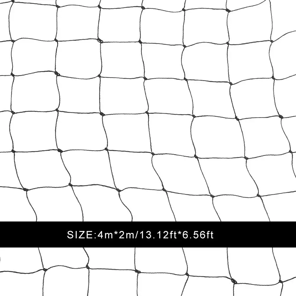 as shown 5cm Hole Mesh Plastic Anti Bird Pest Net Pond Net Garden Fruit Tree Vegetables Orchard Protection Net 4 Meter Wide Series - Цвет: as shown