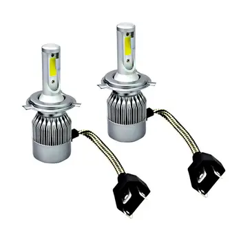 

6000K LED Headlights Replacement Built in 9V to 36V Set Truck Spare Bulbs