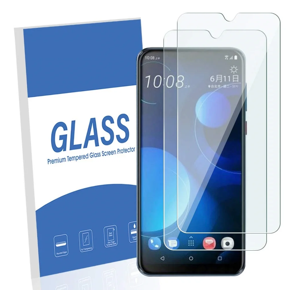 Закаленное стекло для HTC Desire 19 Plus защита экрана 2.5D 9H закаленное защитная