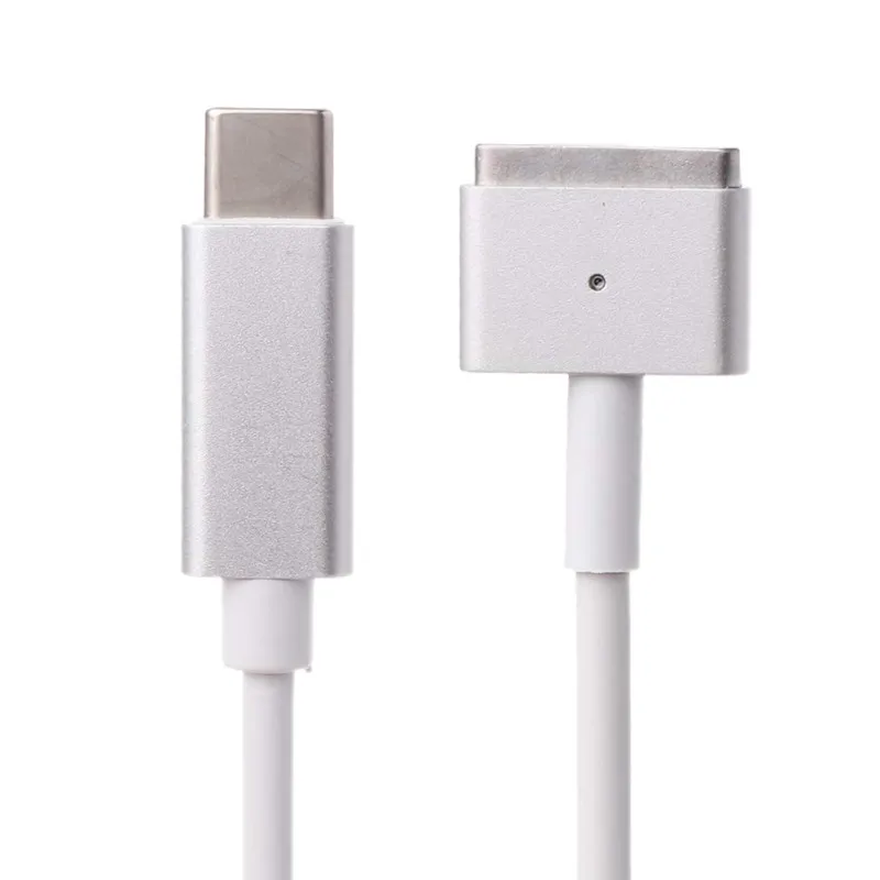 

2020 High-quality USB Type C To MagSafe 2 T-Tip Converter Power Adapter Cable durable For Macbook Pro Air!