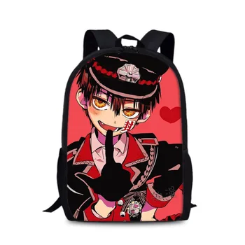 

Toilet-bound Jibaku Shounen Hanako-kun Cosplay Backpack Nene Yashiro Schoolbags 3D Fashion Unisex Bag
