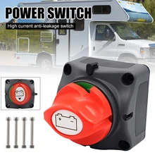 

275A-455A Car Battery Power Cut-Off Switch 12V-48V Disconnector ON/OFF 2 Position Isolator for Marine Boat Vehicles RV ATV UTV