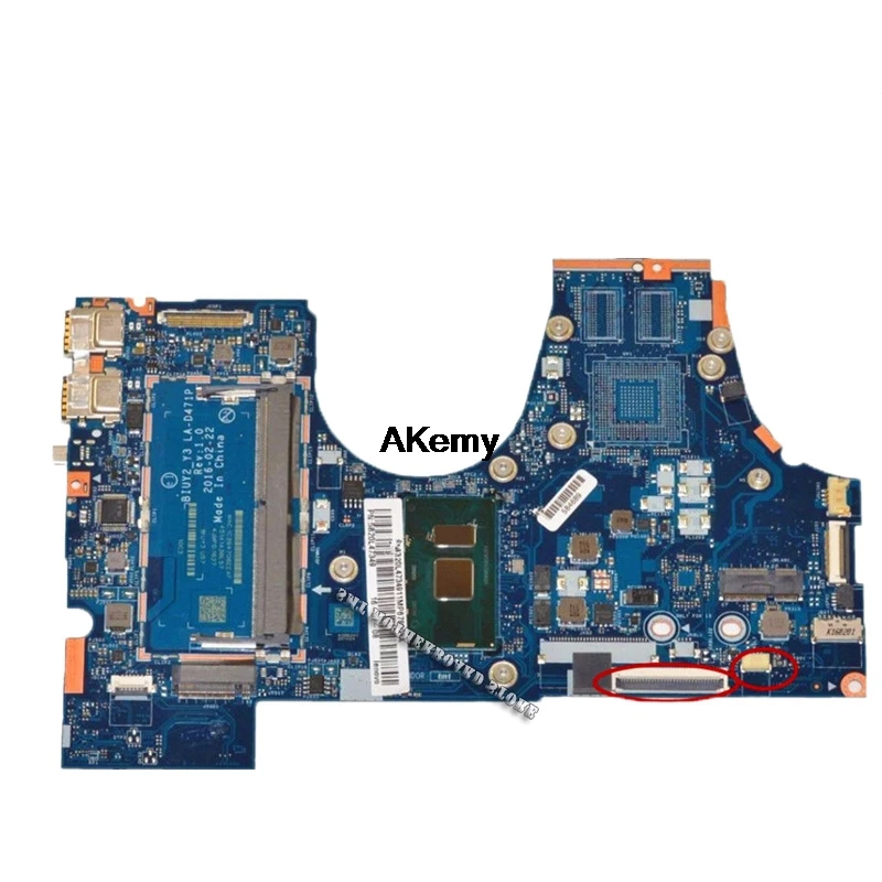 Высокое качество FRU: 5B20L47333 для lenovo 710-15ISK материнская плата для ноутбука BIUY2_Y3 LA-D471P SR2EZ I7-6500U DDR4 протестирована