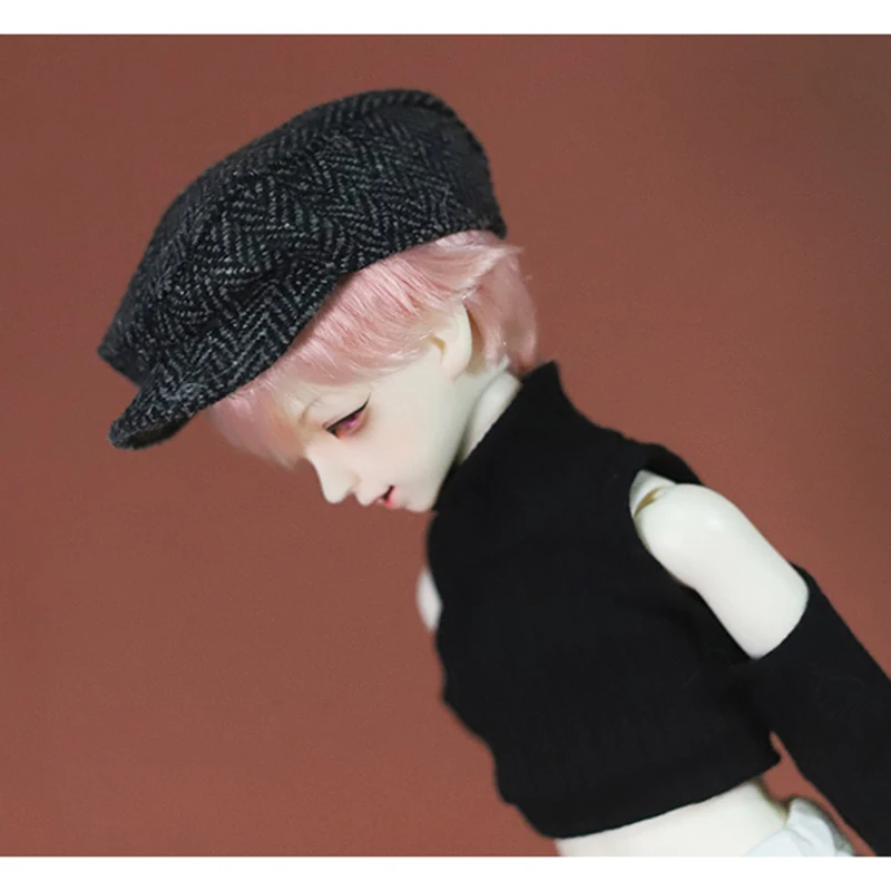 BJD коричневая Ретро панк-Кепка шляпа для 1/4 MSD 1" 1/3 24" 60 см 70 см 1/6 высокий BJD Кукла SD SD17 DK DZ AOD DD YOSD кукла
