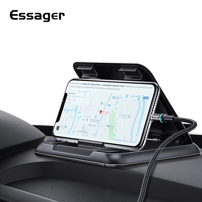 

Essager New Arrival Large Car Bracket Universal Car Dashboard Adjustable Mount Holder Stand For CellPhone Mobile iPhone GPS