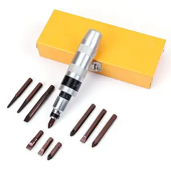 

Durable Heavy Duty Impact Screwdriver Kit 12Pcs Multifunction Replaceable Screw Head Extractor Industrial Grade Tool