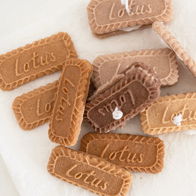 

DIY Biscuit Shape Candle Silicone Mold Home Cars Aromatherapy Decoration Handmade Biscuit Chocalate Baking Mould