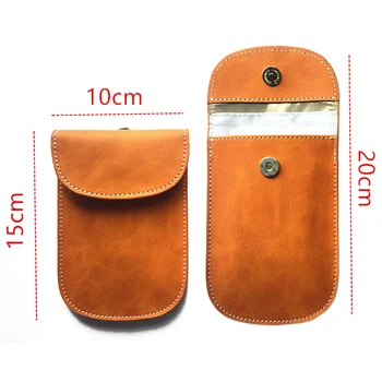 

Cover Car RFID Key Bag Pouch Case Yellow WIFI LTE Protection Waterproof